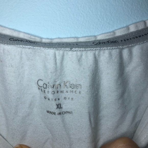 Calvin Klein Performance Logo Sleeveless T-Shirt Size XL - Picture 7 of 9